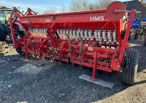 Vând Semănătoare Păioase HMS 3,5m 27 Rânduri Dublu Disc + Buncăr Dublu | Oarja, Argeș - 1/4