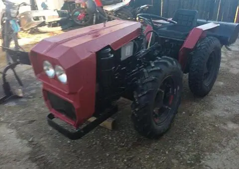 Vând Tractor Articulat 20CP 4x4 cu Freză și Plug | Județul Dâmbovița - 4/6