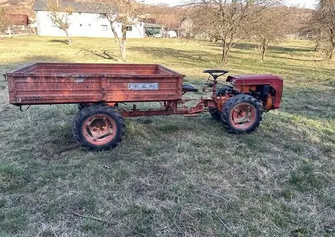 Motoagricolă / Motocultor Valpadana 4x4 - Motor Lombardini Diesel 18 CP - 3/4