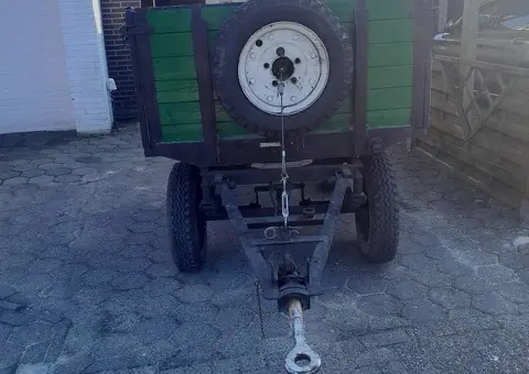 Vând Remorcă Agricolă Tractoare Mici | Frână pe Proțap | Jud. Sibiu - 1/7