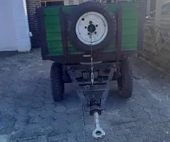 Vând Remorcă Agricolă Tractoare Mici | Frână pe Proțap | Jud. Sibiu