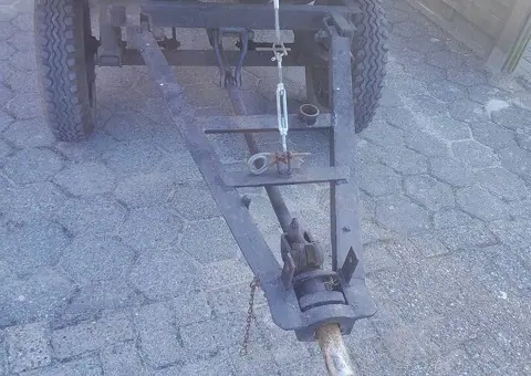 Vând Remorcă Agricolă Tractoare Mici | Frână pe Proțap | Jud. Sibiu - 4/7