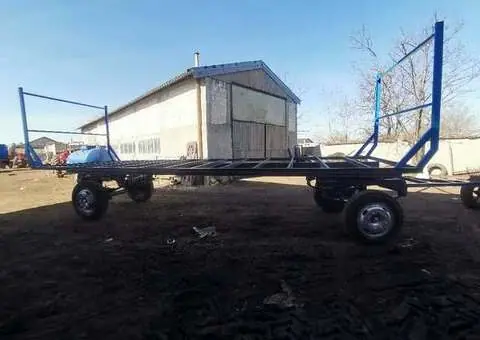 Platformă Transport Baloți 8.3m x 2.4m | Șasiu Solid | Opțiuni Personalizare - 5/5