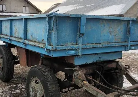 Vând remorcă 5 tone basculabilă pe două părți - Stare bună - 1/5