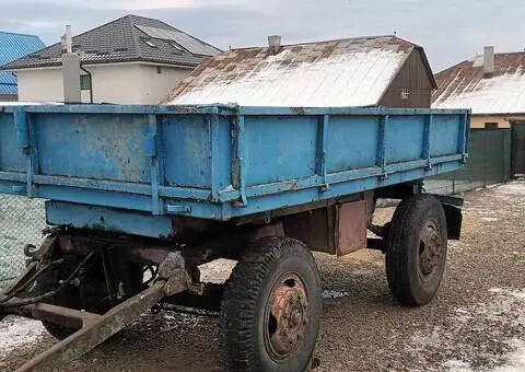 Vând remorcă 5 tone basculabilă pe două părți - Stare bună - 4/5