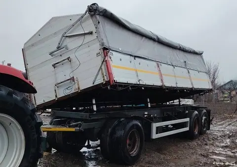 Remorcă Zorzi Impecabilă – Basculare 2 părți – 26 Tone – Cauciucuri Michelin - 2/5