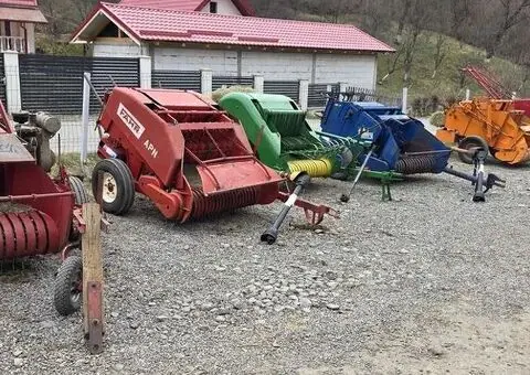 Balotieră mică deal și munte, funcționează de la 15 CP, probă lucru - 1/6