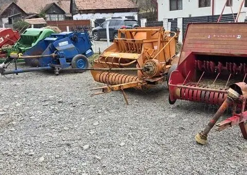 Balotieră mică deal și munte, funcționează de la 15 CP, probă lucru - 2/6